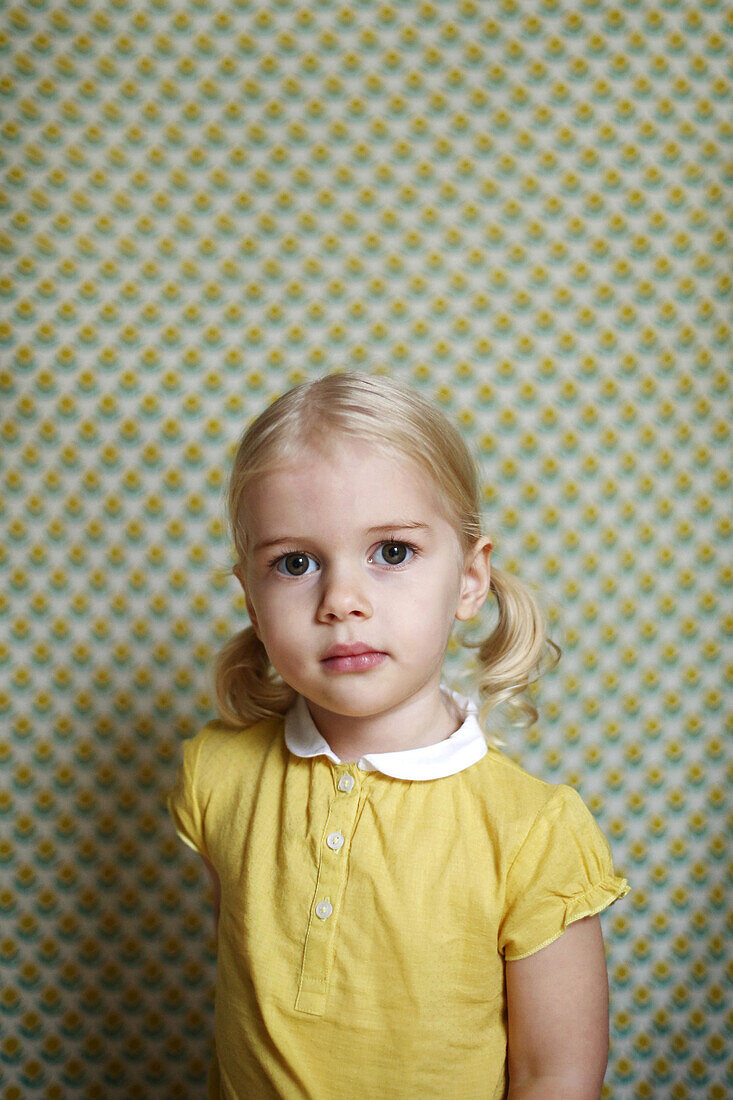 Portrait of a 2 years old girl