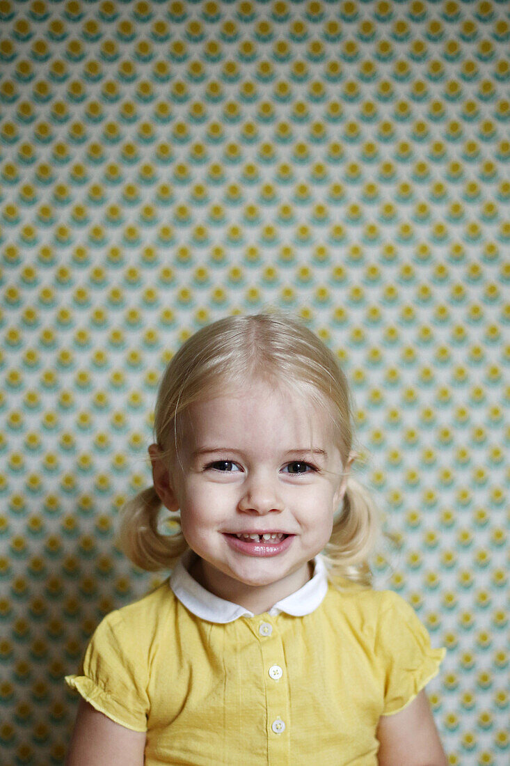 Portrait of a 2 years old girl