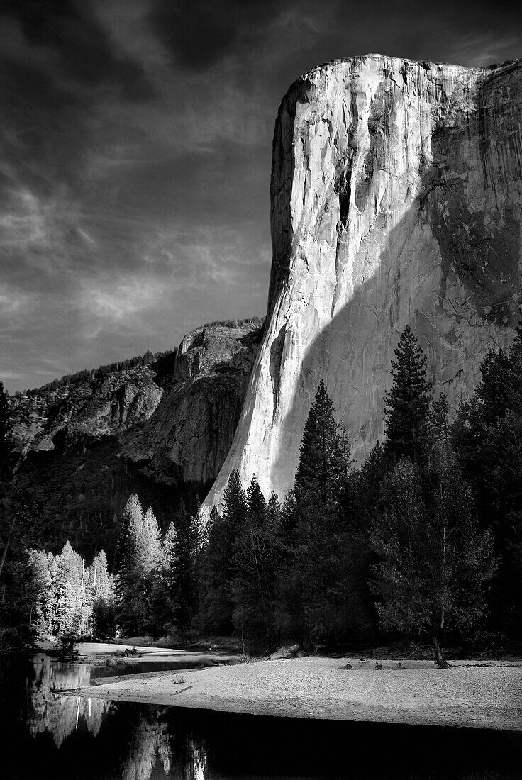 Sheer rock face, Yosemite, California, United States