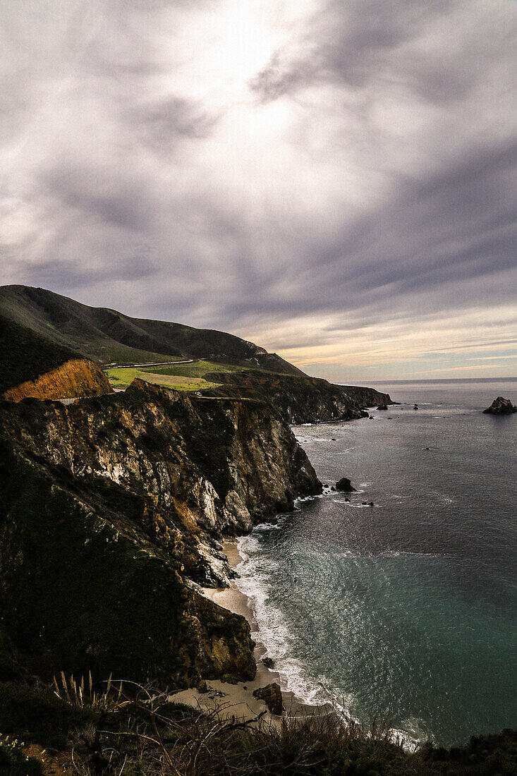 Rugged Coast, Big Sur, California, USA