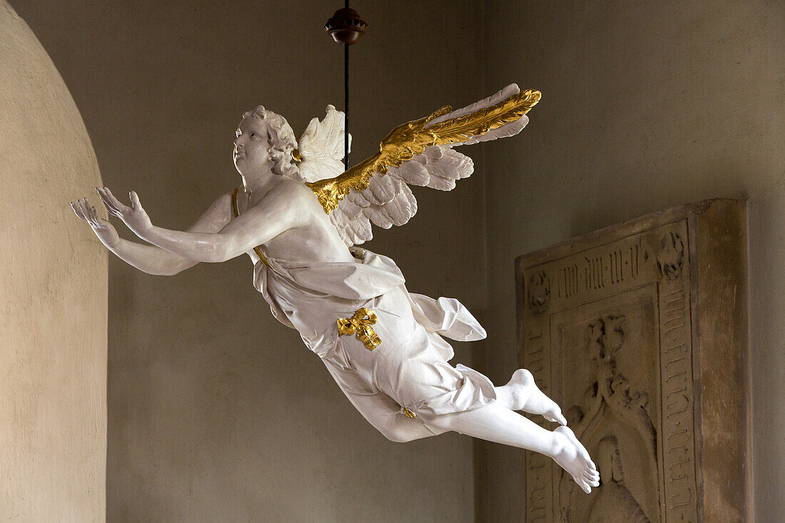 baptismal angel, Mariensee near Hannover, Lower Saxony, northern Germany