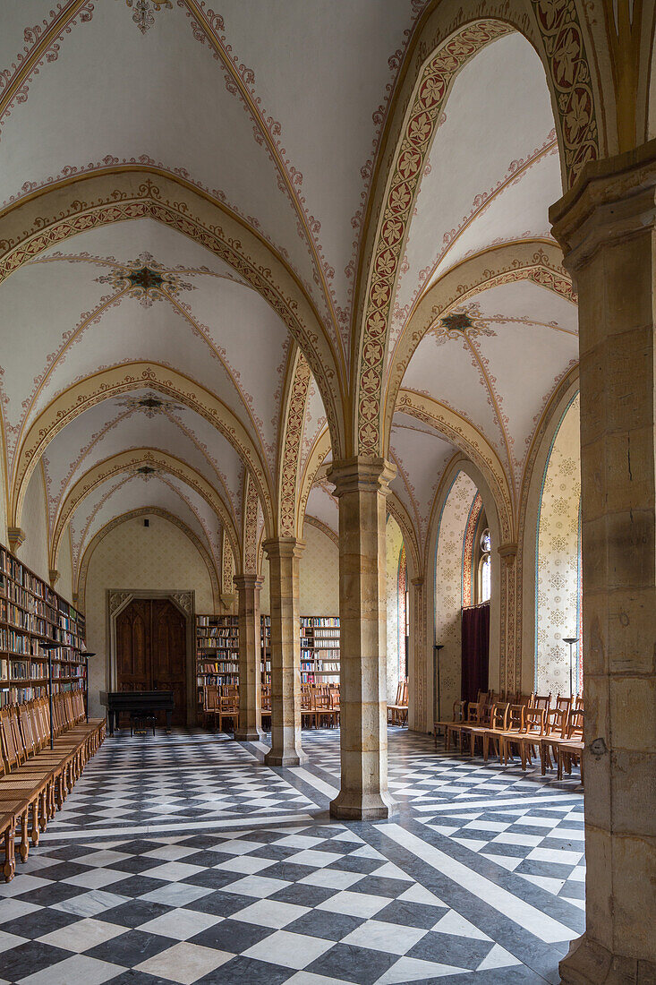 Kloster Loccum, ehemalige Zisterzienserabtei, Klosterbibliothek, Steinhuder Meer, Niedersachsen, Norddeutschland, Deutschland