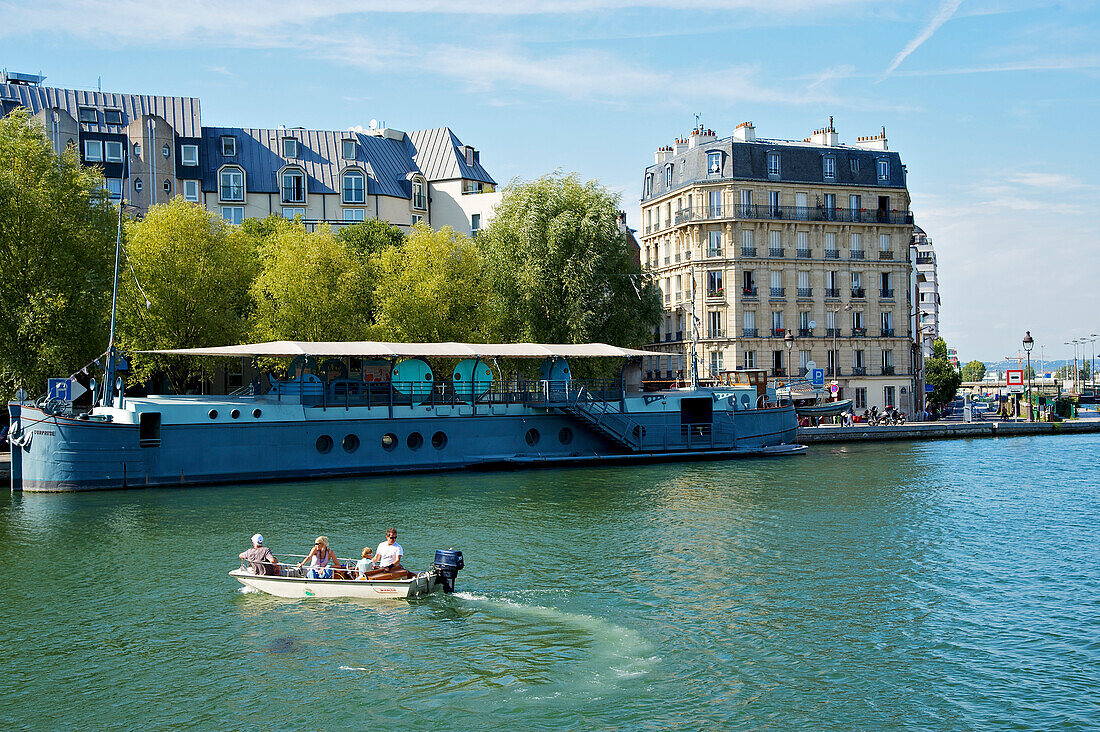 Paris, Canal de l'Ourcq, Villette park