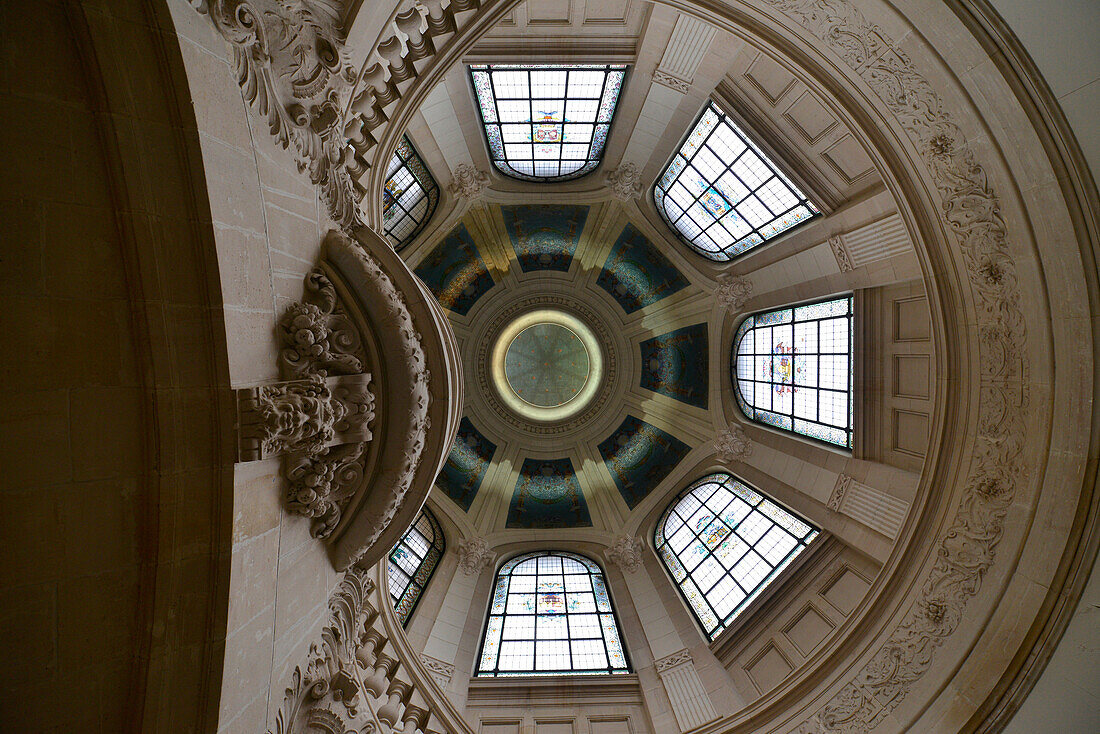 Europe,France, the dome of the Museum of Fine Arts in Lille