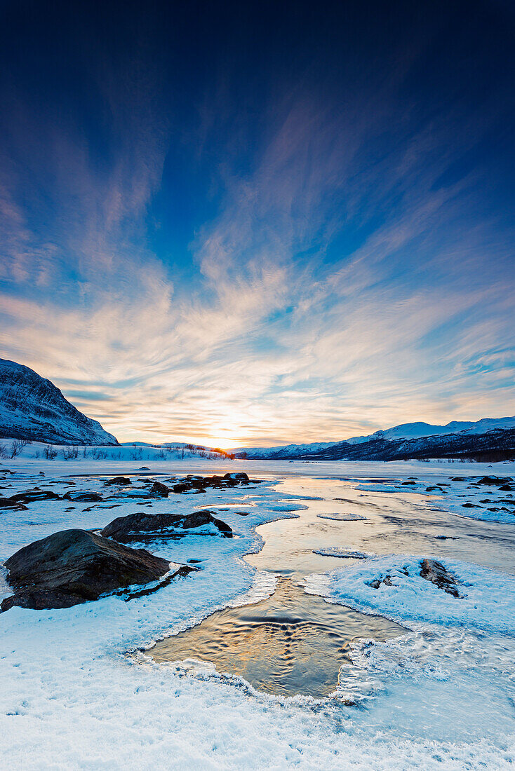 River, Abisko National Park Sweden, Scandinavia, Europe