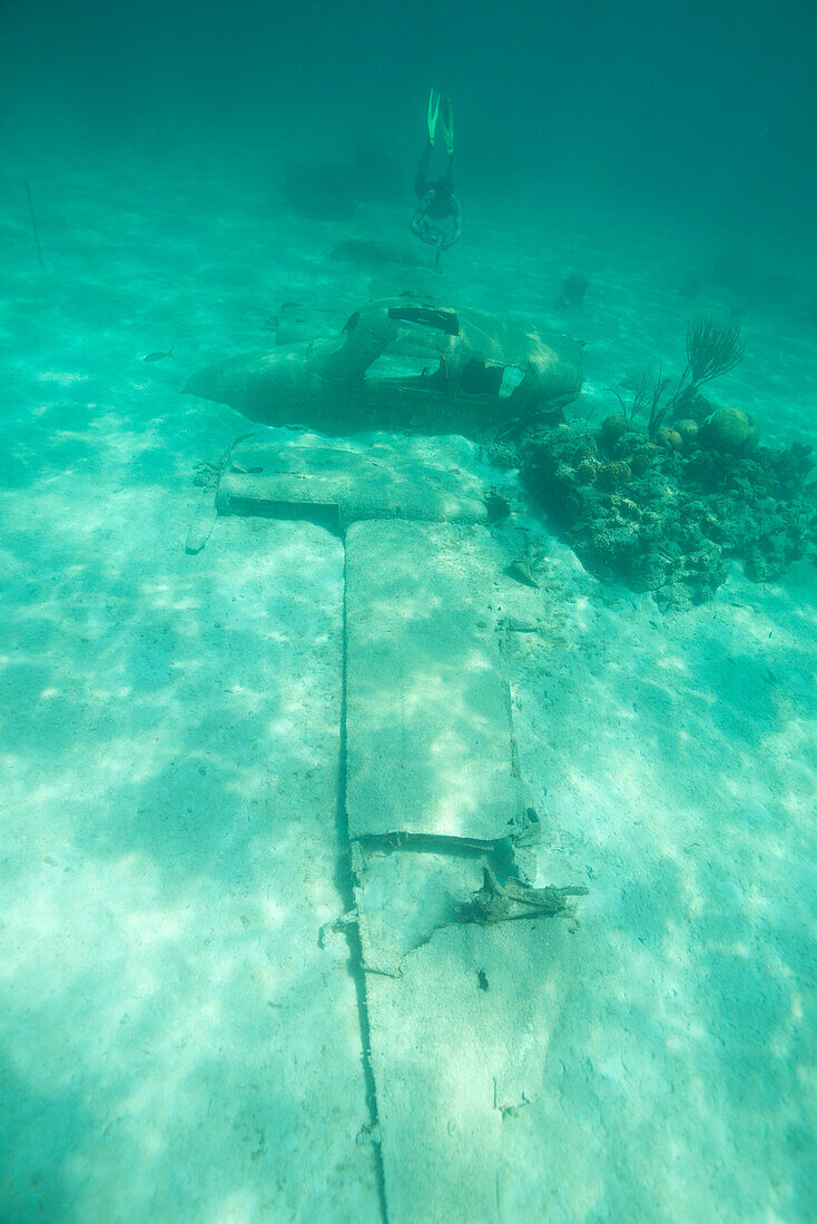Seaplane from the James Bond film, Bahamas, West Indies, Central America