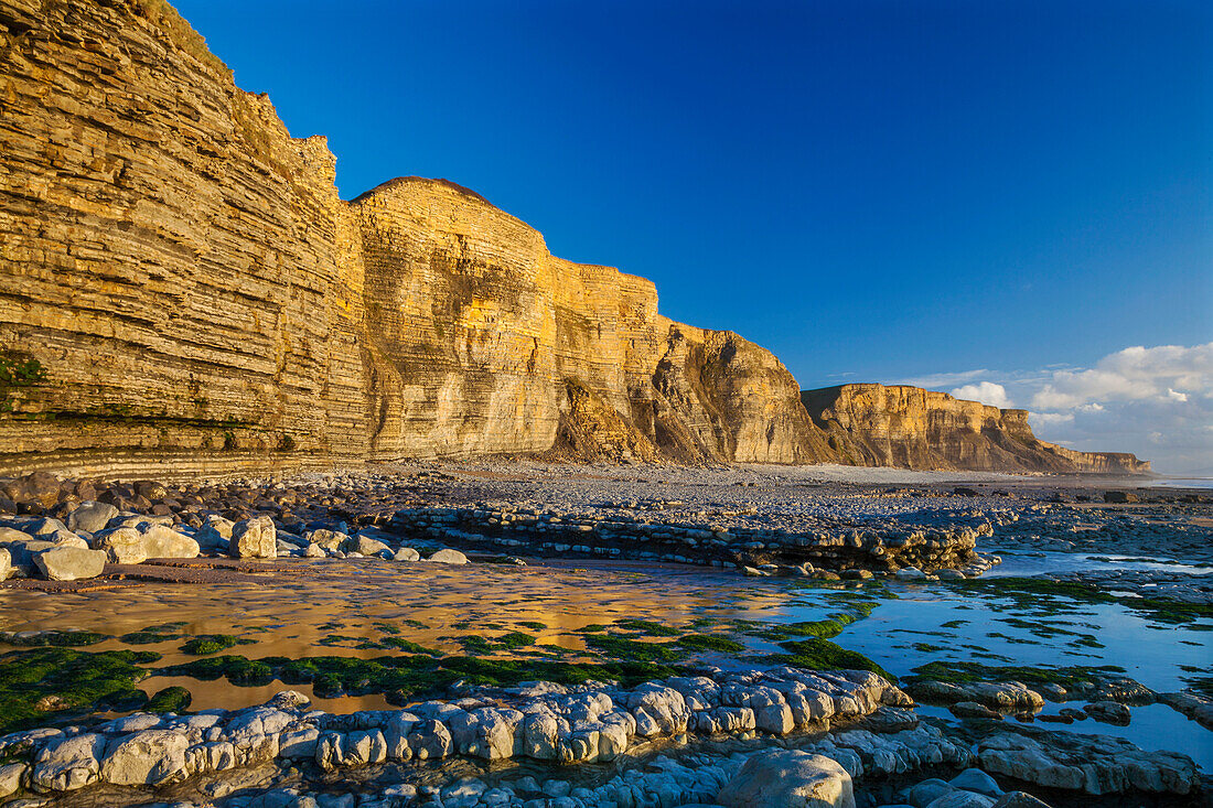Dunraven Bay, Southerdown, Vale of Glamorgan, Wales, United Kingdom, Europe
