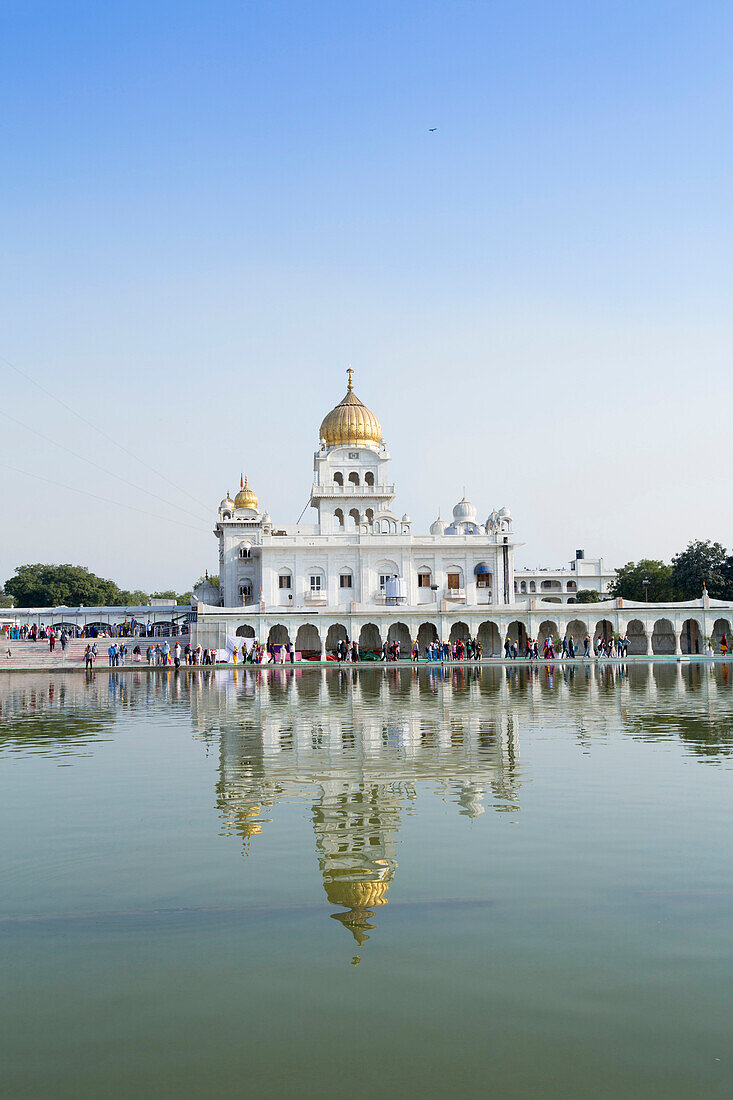 The Gurudwara Bangla Sahib Sikh temple, New Delhi, India, Asia