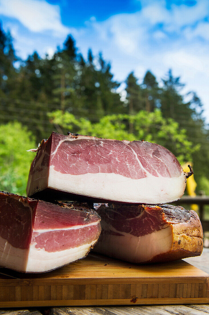Black Forest Ham, Black Forest, Baden-Württemberg, Germany