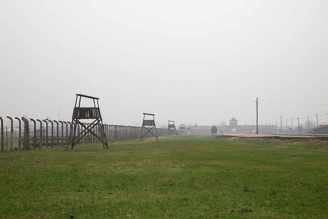 Auschwitz ll Birkenau Concentration Camp, UNESCO World Heritage Site, Brzezinka, Poland, Europe