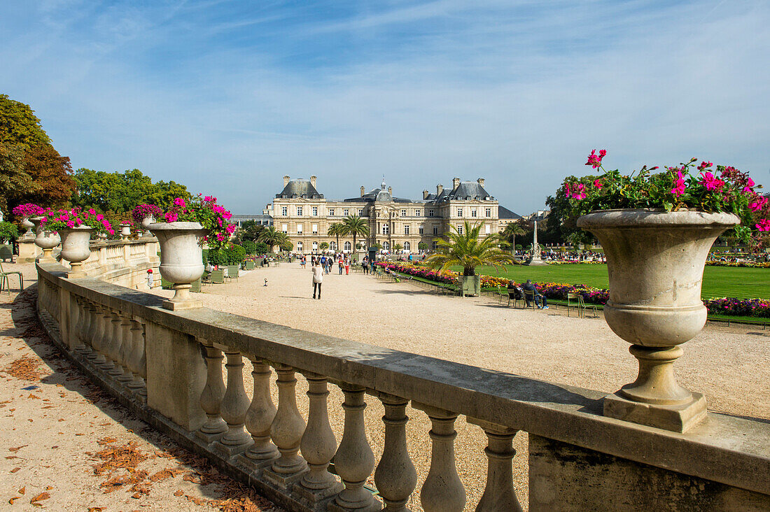 Luxembourg Palace and Gardens, Paris, France, Europe