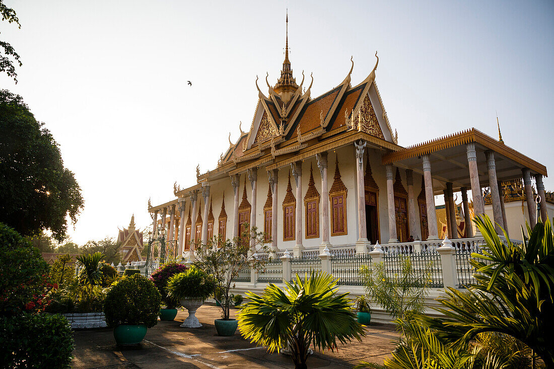 The Silver Pagoda, Royal Palace, Phnom Penh, Cambodia, Indochina, Southeast Asia, Asia
