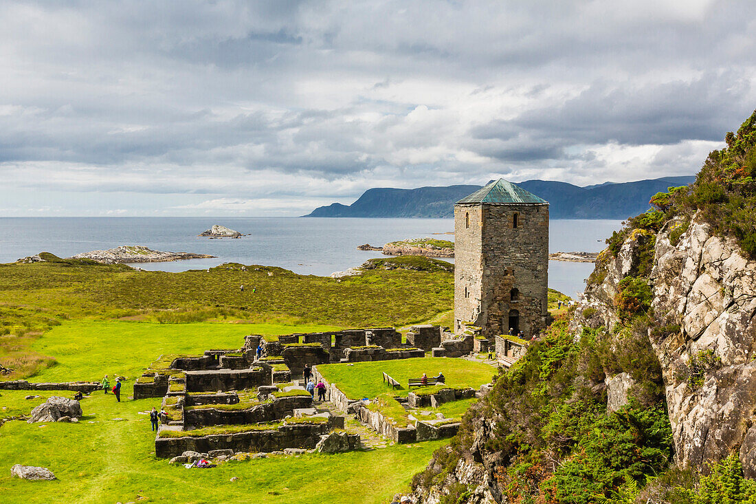 Remains of a monastery at Selje, Nordland, Norway, Scandinavia, Europe