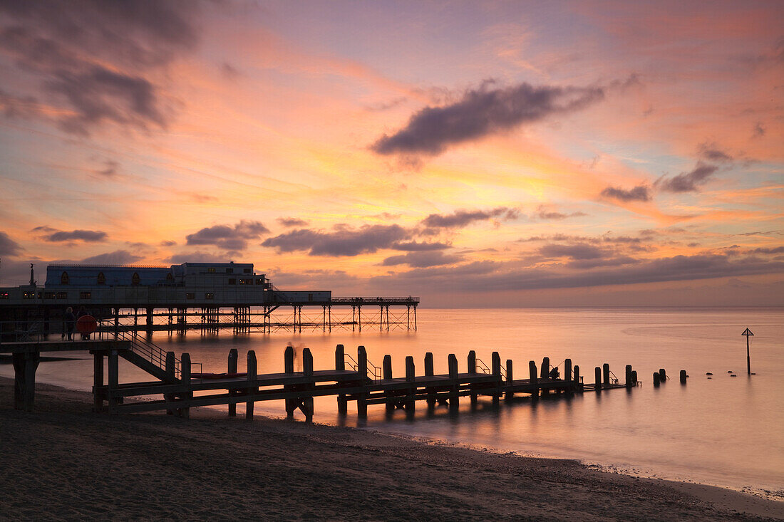 Aberystwyth Pier, Ceredigion, West Wales, United Kingdom, Europe