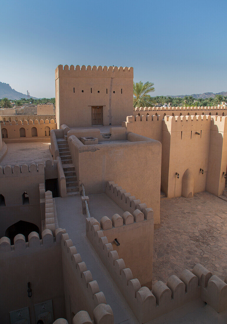 The Nizwa Fortress, Nizwa, Oman, Middle East
