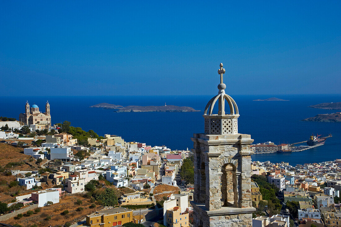 Ermoupoli (Khora), Syros Island, Cyclades, Greek Islands, Greece, Europe