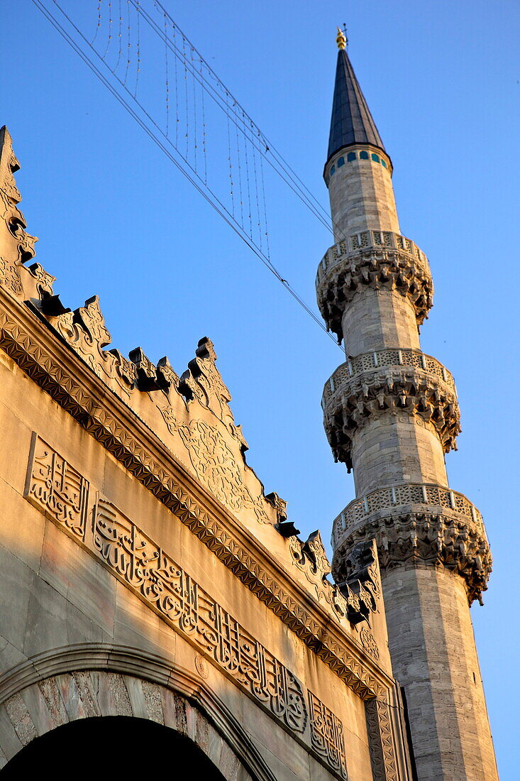 The Yeni Camii (New Mosque), Istanbul, Turkey, Europe, Eurasia