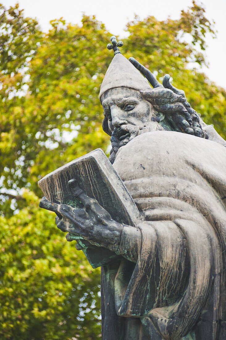 Statue of Gregory of Nin (Grgur Ninski Statue), Split, Dalmatia, Croatia, Europe