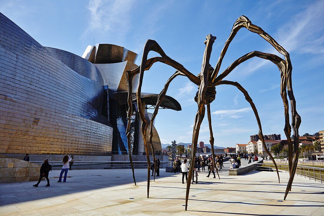 Guggenheim Museum, Bilbao, Euskadi, Spain, Europe