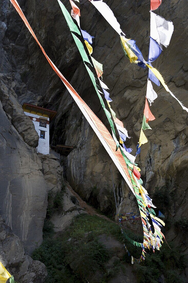 Taktshang Goemba (Tiger's Nest) Monastery, Paro, Bhutan, Asia