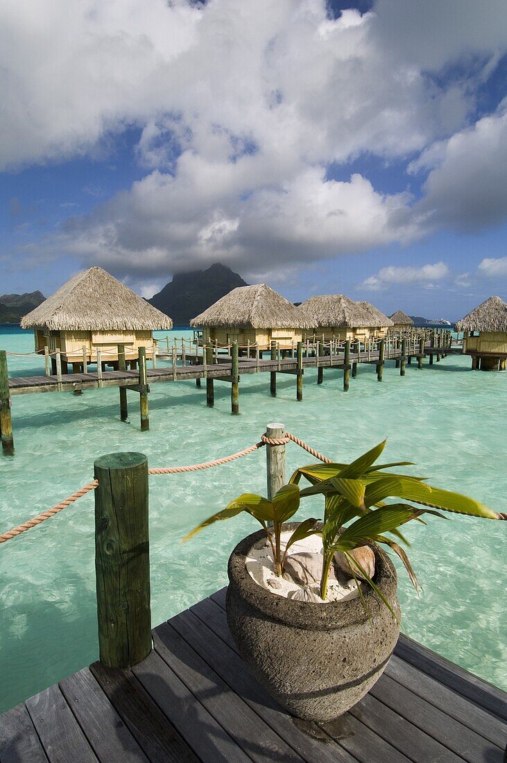 Pearl Beach Resort, Bora-Bora, Leeward group, Society Islands, French Polynesia, Pacific Islands, Pacific