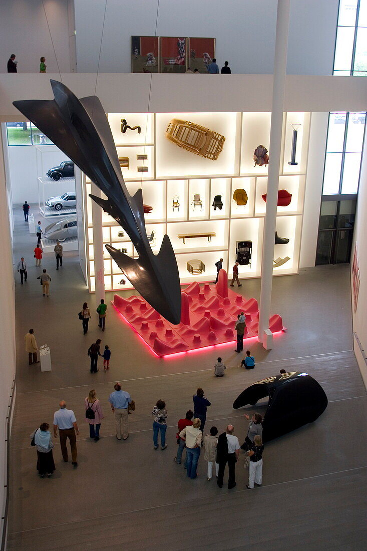 Pinakothek Der Moderne, Germany's biggest museum of modern art, Munich, Bavaria, Germany, Europe