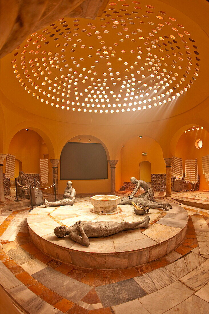 Hammam Al-Basha bath house, Akko, Israel, Middle East