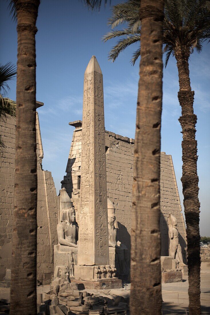 Luxor Temple, Luxor, Thebes, UNESCO World Heritage Site, Egypt, North Africa, Africa