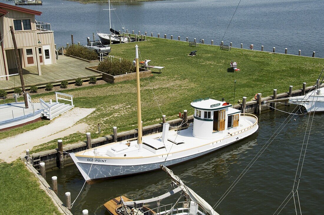 Chesapeake Bay Maritime Museum, St. Michaels, Talbot County, Miles River, Chesapeake Bay area, Maryland, United States of America, North America