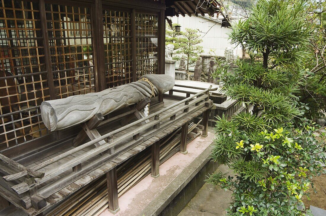 Phallic objects at Taga jinja shrine and sex museum, Uwajima, Ehime prefecture, Shikoku Island, Japan, Asia