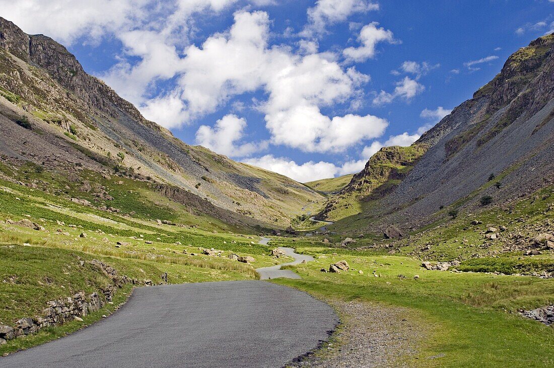 Honister Pass, Lake Distric National Park, Cumbria, England, United Kingdom, Europe