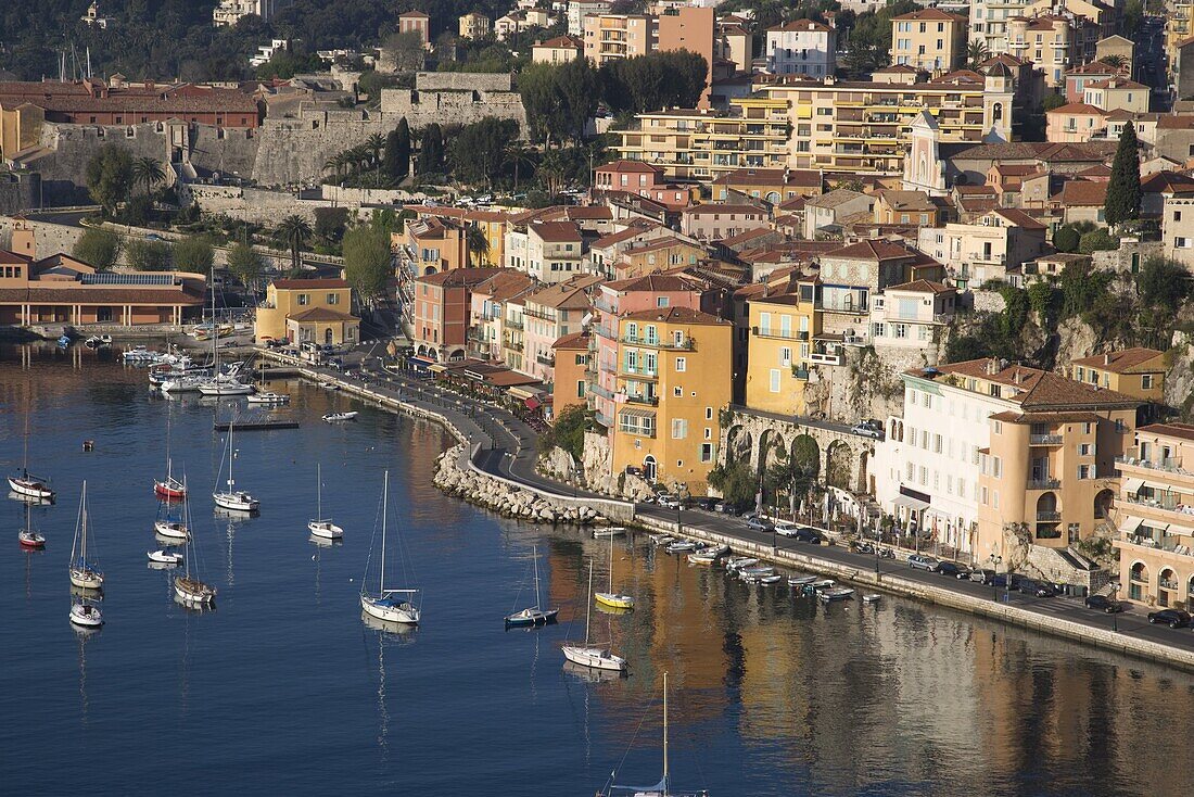 Villefranche sur Mer, Alpes Maritimes, Provence, Cote d'Azur, French Riviera, France, Mediterranean, Europe