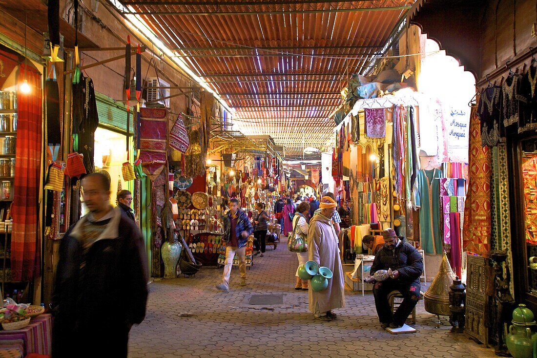 Souk, Marrakech, Morocco, North Africa, Africa