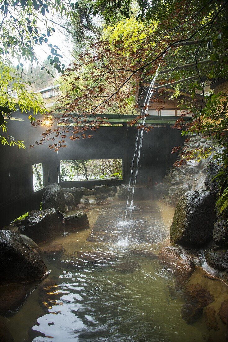 Kurokawa onsen, public spa, Kyushu, Japan, Asia