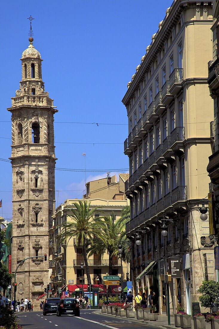 Santa Catalina Bell Tower, Valencia, Spain, Europe