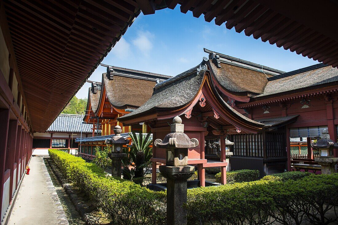 Ishiteji Temple in  Matsuyama, Shikoku, Japan, Asia