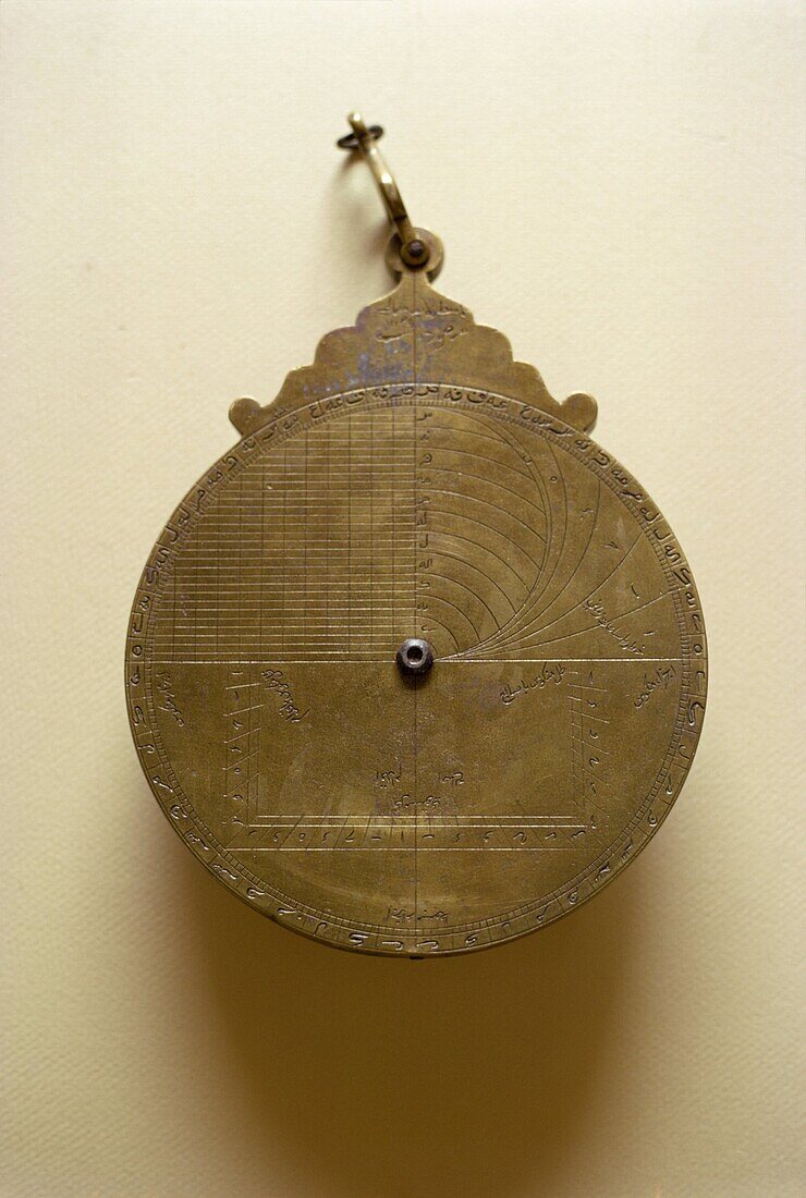 Astrolabe in museum, Delhi Museum, Delhi, India, Asia