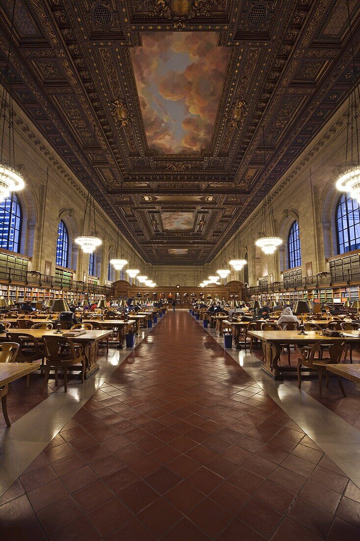 'New York Public Library, Manhattan, New York City, New York, United States of America, North America'10;'