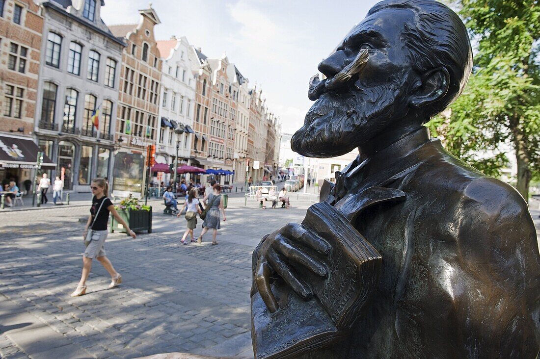 Statue of Charles Karel, Brussels, Belgium, Europe