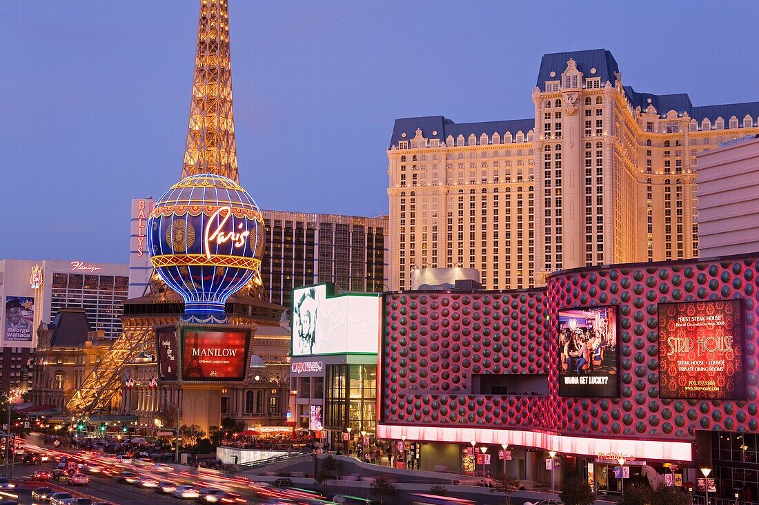 Miracle Mile Shops and Paris Casino, Las Vegas, Nevada, United States of America, North America