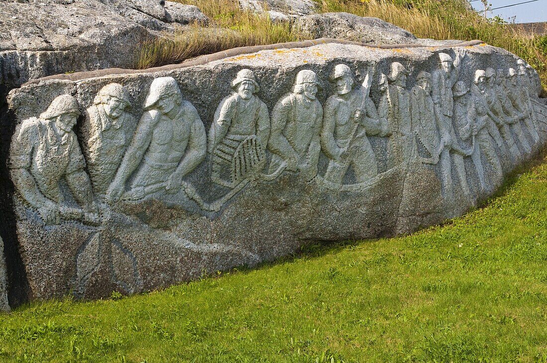 Fishermen's Monument, Peggy's Cove, Nova Scotia, Canada, North America