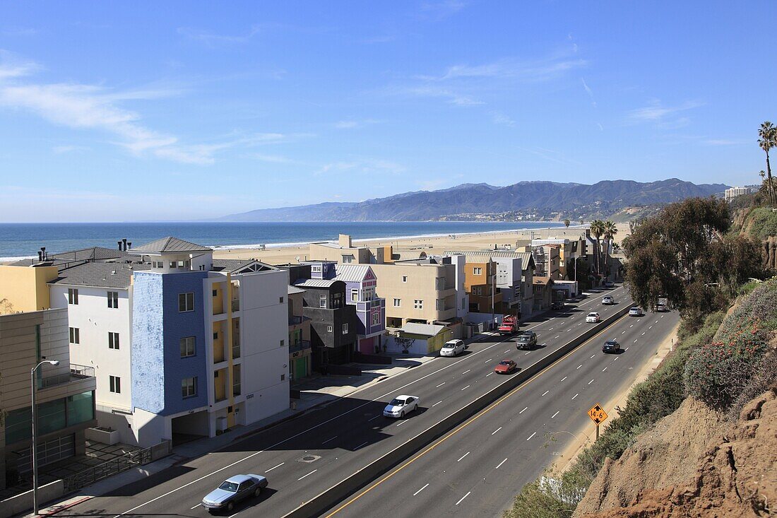 Pacific Coast Highway, Santa Monica, Los Angeles, California, United States of America, North America