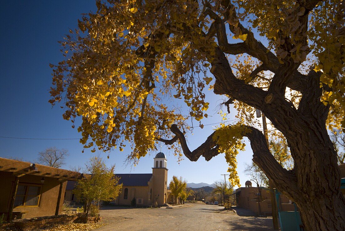 Site of first mine in North America AD100, Cerrillos, Turquoise Trail, New Mexico, United States of America, North America