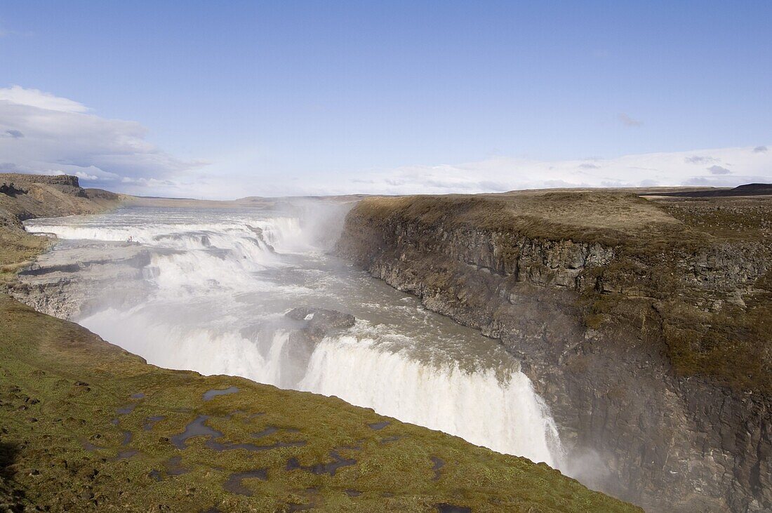 Gullfoss waterfalls, Iceland, Polar Regions