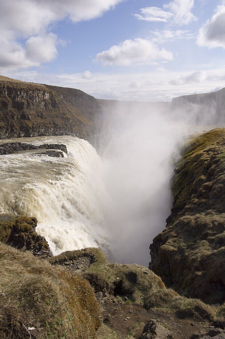 Gullfoss waterfalls, Iceland, Polar Regions