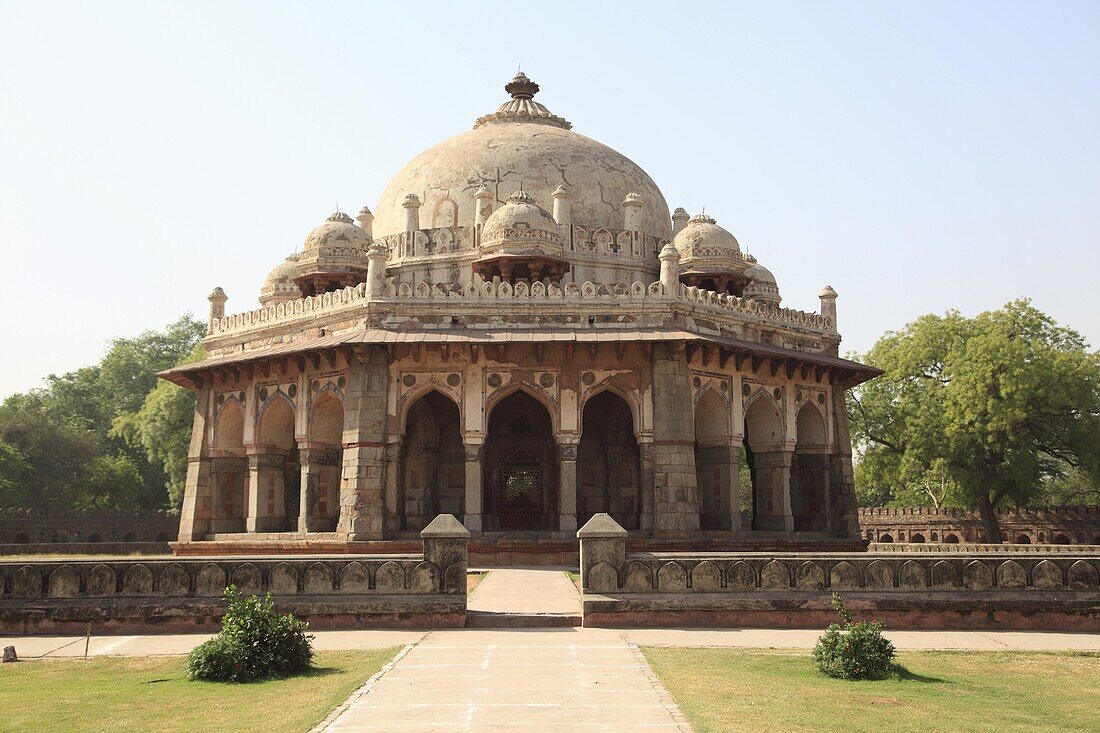 Isa Khan Niyazi Tomb, part of  the Humayun's Tomb Complex, Delhi, India, Asia