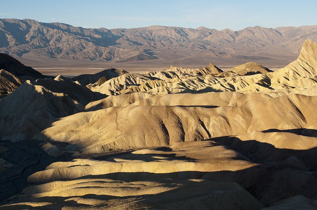 Zabriskie Point, Death Valley National Park, California, United States of America, North America