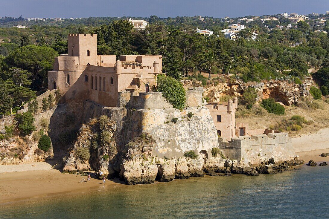 Fortaleza de Sao Joao de Arade near Ferragudo fishing village, Portimao City, Algarve, Portugal, Europe