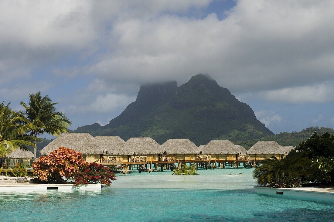 Pearl Beach Resort, Bora-Bora, Leeward group, Society Islands, French Polynesia, Pacific Islands, Pacific