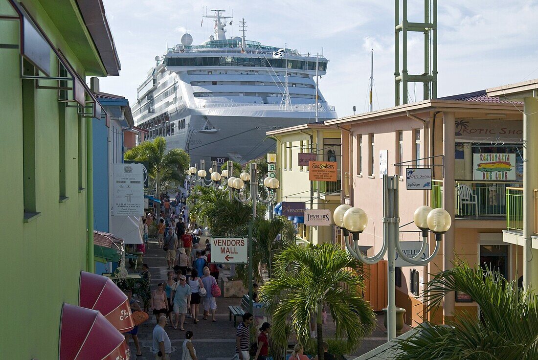 Heritage Quay, Cruising Boat, St.John's, Antigua, Leeward Islands, West Indies, Caribbean, Central America
